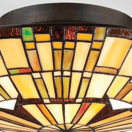 Quoizel - Ceiling light REED 2xE27/60W/230V d. 42 cm