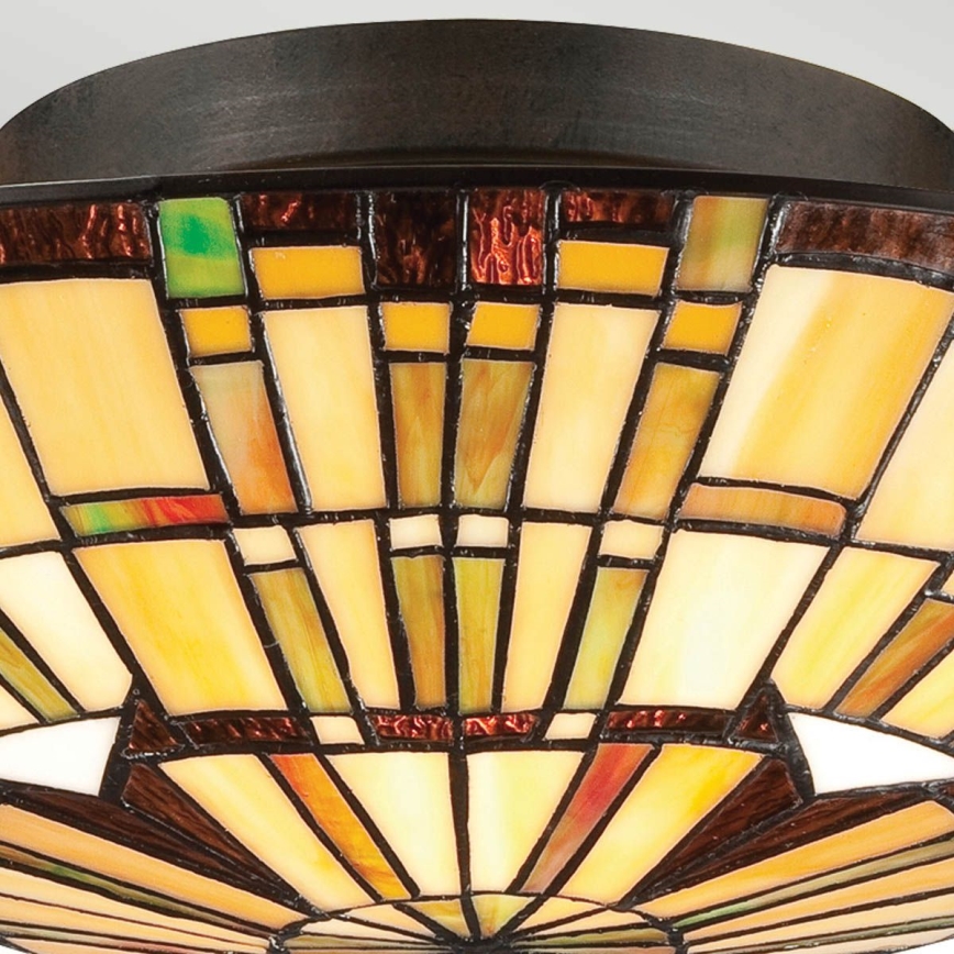 Quoizel - Ceiling light REED 2xE27/60W/230V d. 42 cm