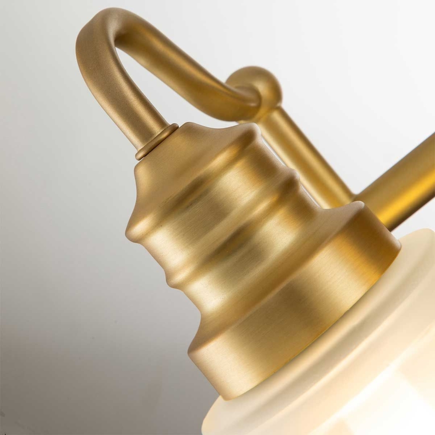 Quoizel - LED Bathroom Wall Light SWELL 2xG9/3W/230V IP44 Gold