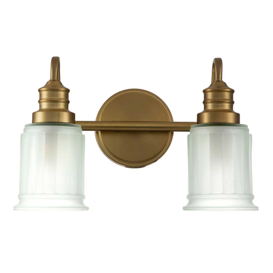 Quoizel - LED Bathroom Wall Light SWELL 2xG9/3W/230V IP44 Gold