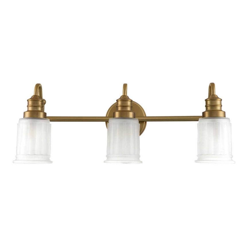 Quoizel - SWELL LED Bathroom Wall Light 3x G9/3W, 230V, IP44, Gold