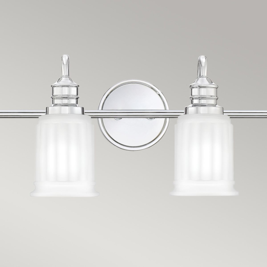 Quoizel - SWELL LED Bathroom Wall Light 4xG9/3W/230V IP44 Polished Chrome