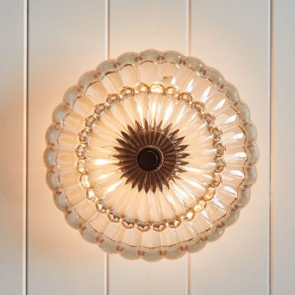 Quoizel - Ceiling light WHITECAP 3xE14/40W/230V d. 29,7 cm