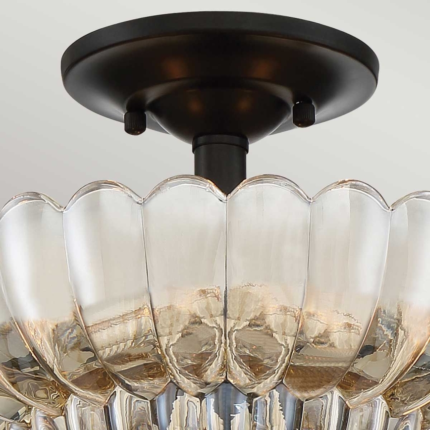Quoizel - Ceiling light WHITECAP 3xE14/40W/230V d. 29,7 cm