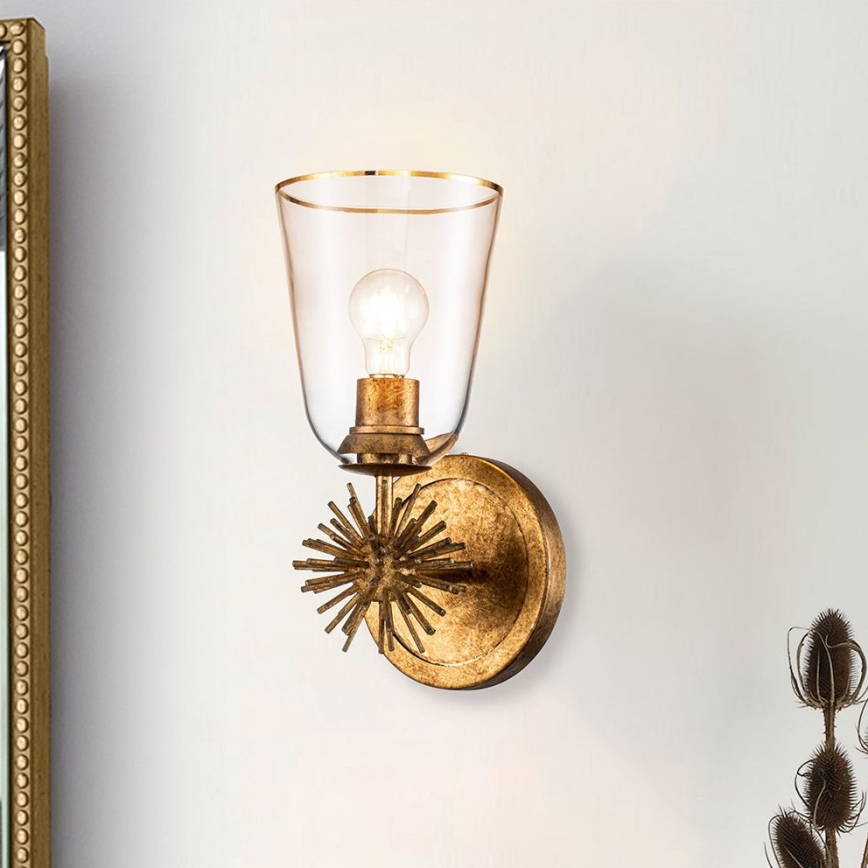 Quoizel - STARING Wall Light 1xE27/40W/230V Copper