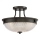 Quoizel - Surface-mounted chandelier MANTLE 2xE27/60W/230V bronze