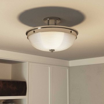 Quoizel - Surface-mounted chandelier MANTLE 2xE27/60W/230V shiny chrome