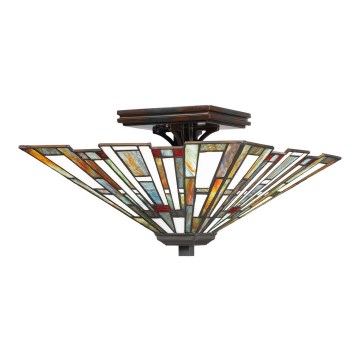 Quoizel - Tiffany MAYBECK Ceiling Light 2xE27/60W/230V