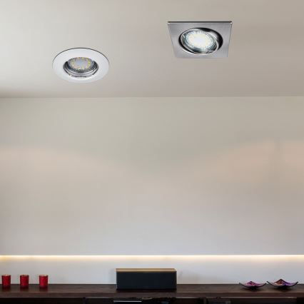 Rabalux - SET 3xLED Recessed light 3xGU10/3W/230V IP40
