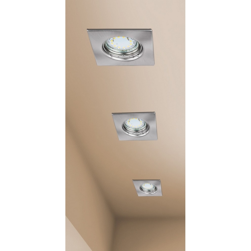 Rabalux 1054 - SADA 3x LED podhledové svítidlo LITE 3xGU10-LED/3W/230V