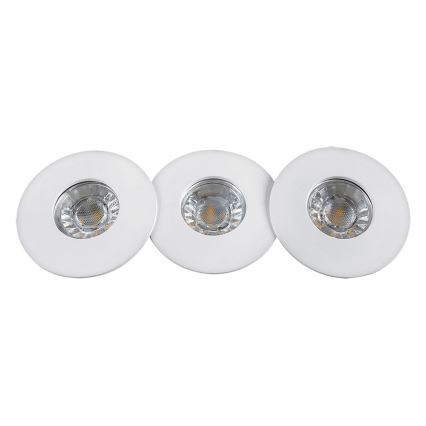 Rabalux - SET 3xLED bathroom suspended ceiling light 3xLED/4W/230V