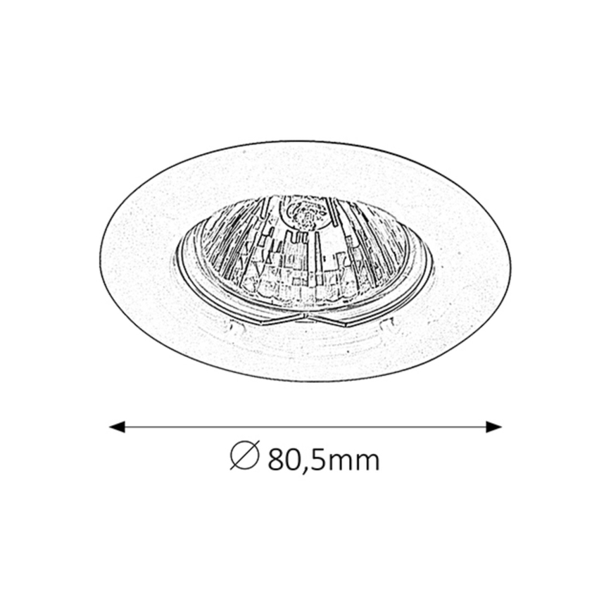 Rabalux - Recessed light 1xGU5,3/50W/12V