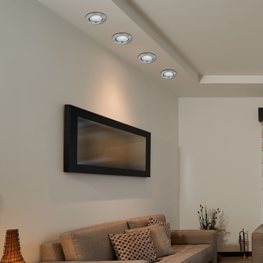 Rabalux - SET 3xLED Recessed light 3xGU10/3W/230V IP40