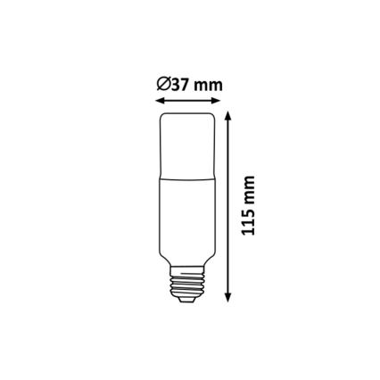 Rabalux - LED Bulb T37 E27/9W/230V 3000K