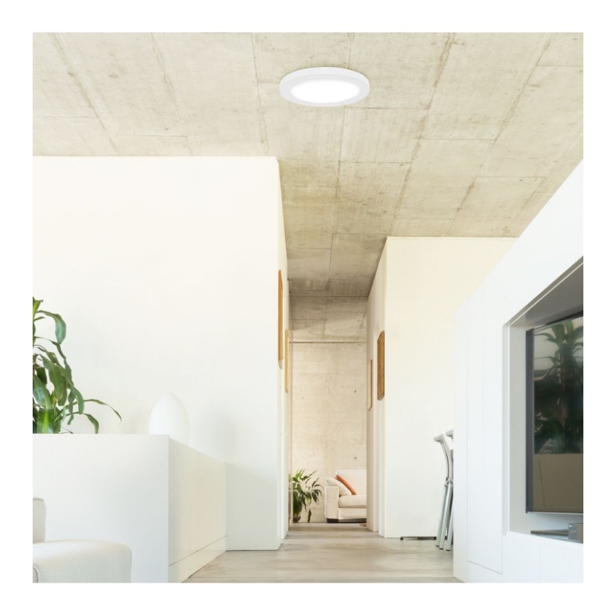 Rabalux - LED Ceiling light with sensor LED/18W/230V 4000K 22,5 cm