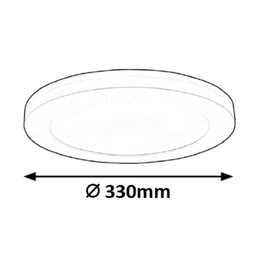 Rabalux - LED Ceiling light with sensor LED/30W/230V 33 cm