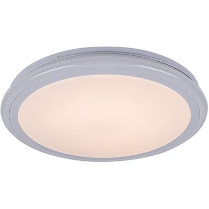 Rabalux - Dimmable RGB LED Ceiling Light with Remote Control, 32W/230V, Ø 40 cm