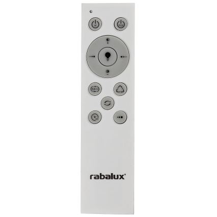 Rabalux - Dimmable RGB LED Ceiling Light with Remote Control, 32W/230V, Ø 40 cm
