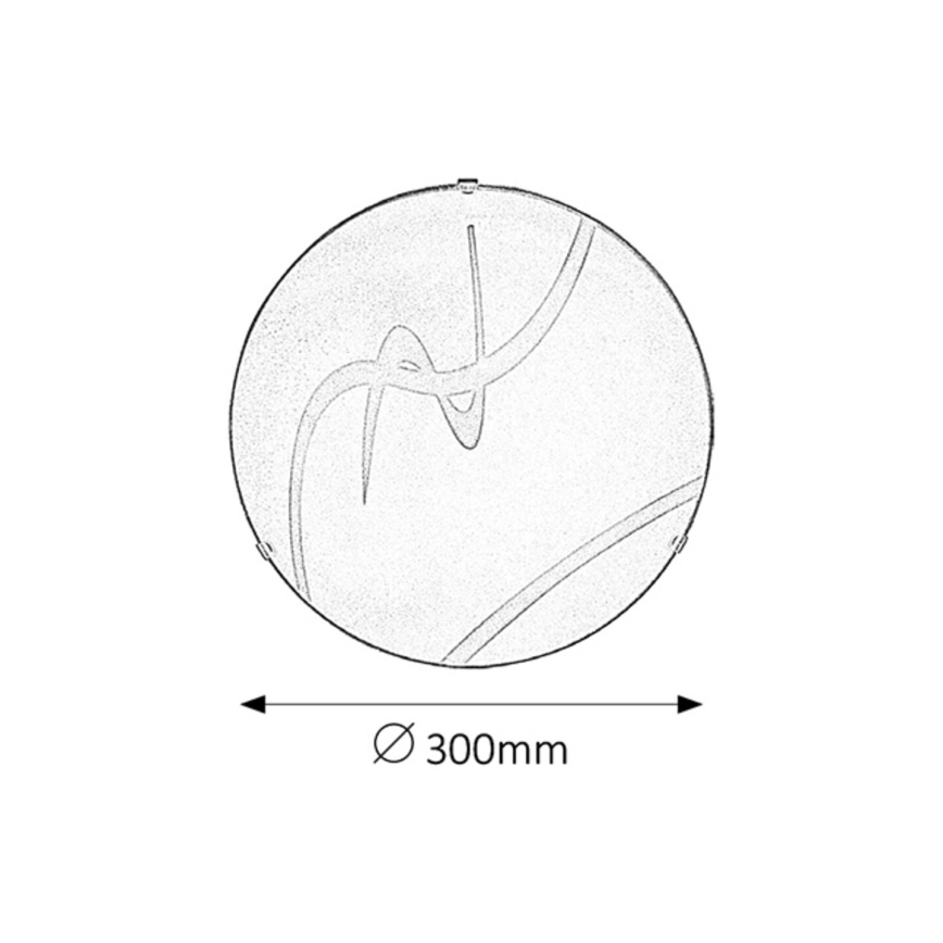 Rabalux - Ceiling light 1xE27/60W/230V
