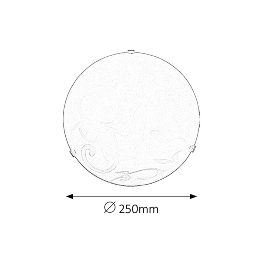 Rabalux - Ceiling light 1xE27/60W/230V