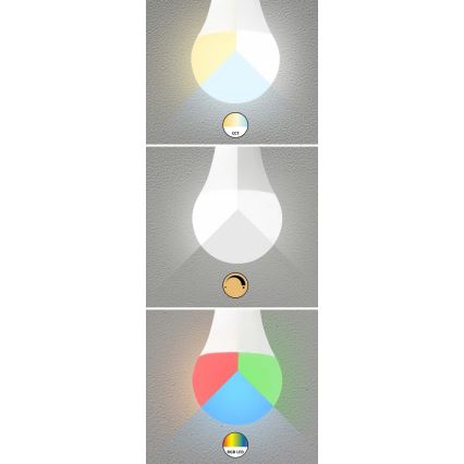 Rabalux - LED RGB Dimmable bulb GU10/5W/230V Wi-Fi 3000-6500K