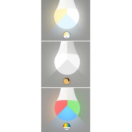 Rabalux - LED RGB Dimmable bulb C37 E14/5W/230V Wi-Fi 3000-6500K