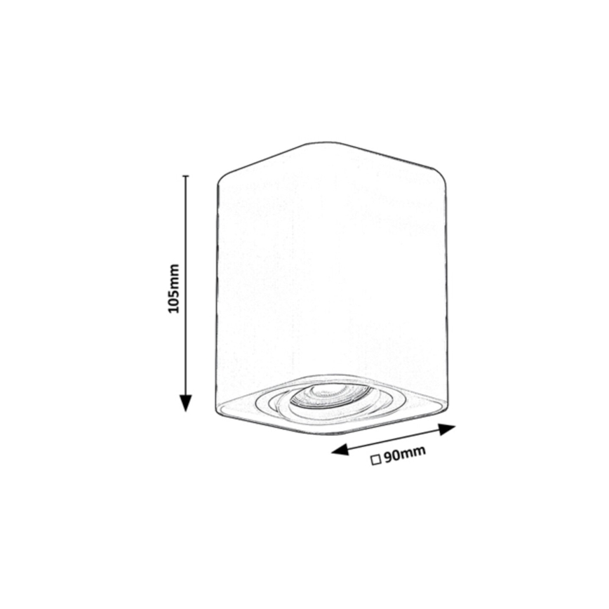 Rabalux - Spotlight 1xGU10/42W/230V white