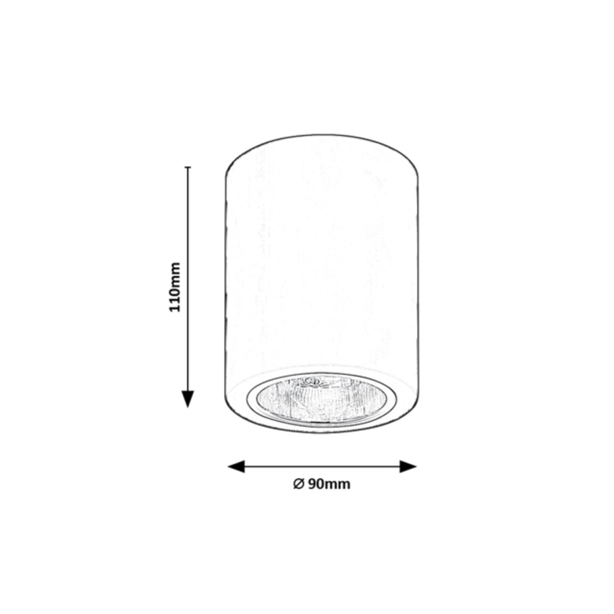 Rabalux - Spotlight 1xE27/25W/230V white