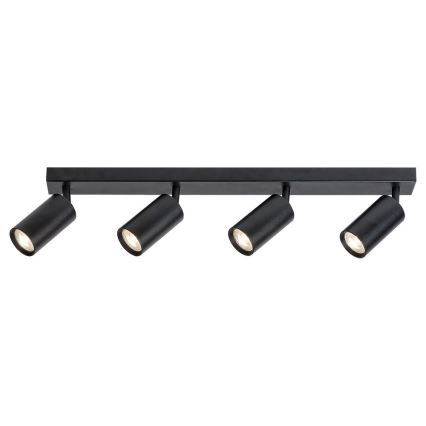 Rabalux - Ceiling spotlight 4xGU10/25W/230V black