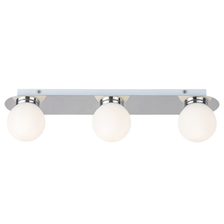 Rabalux - Bathroom Ceiling Light 3xG9/28W/230V IP44 10x45 cm