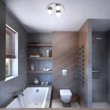 Rabalux - Bathroom ceiling light 3xG9/28W/230V IP44