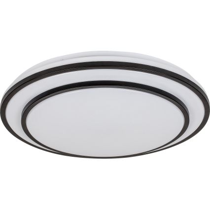Rabalux - LED Dimmable ceiling light LED/40W/230V 3000-6500K black + remote control