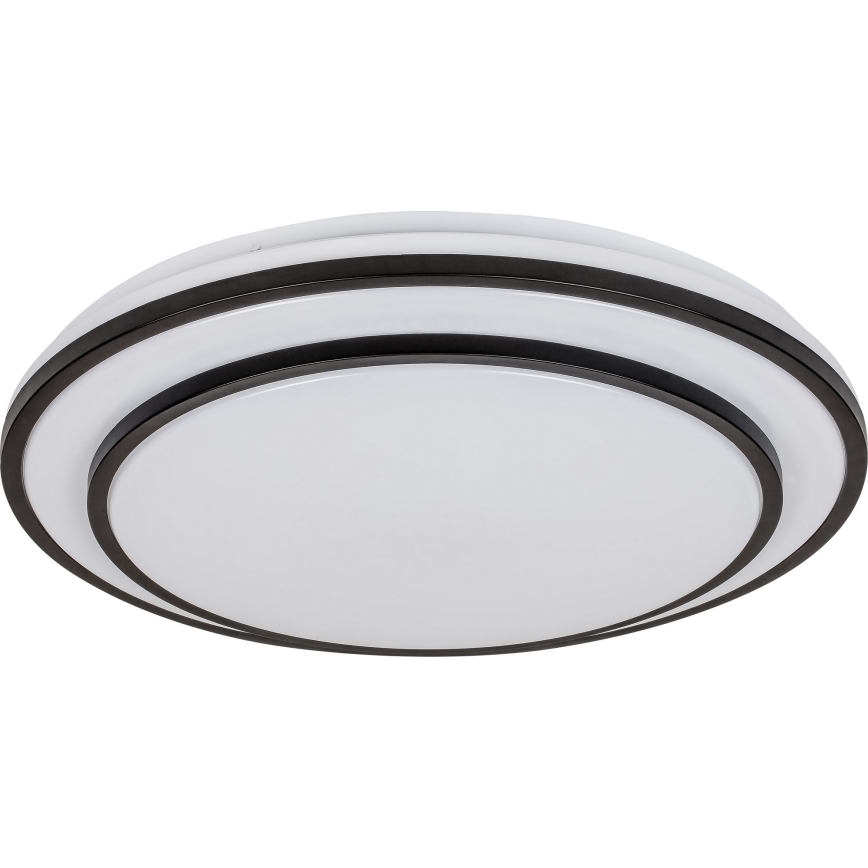 Rabalux - LED Dimmable ceiling light LED/40W/230V 3000-6500K black + remote control