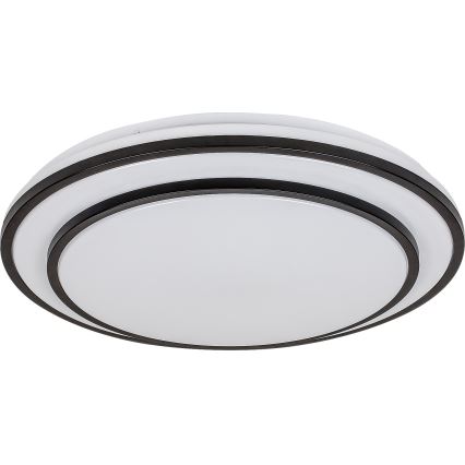 Rabalux - LED Dimmable ceiling light LED/40W/230V 3000-6500K black + remote control