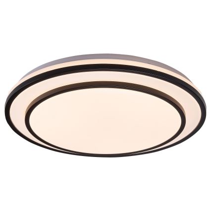 Rabalux - LED Dimmable ceiling light LED/40W/230V 3000-6500K black + remote control