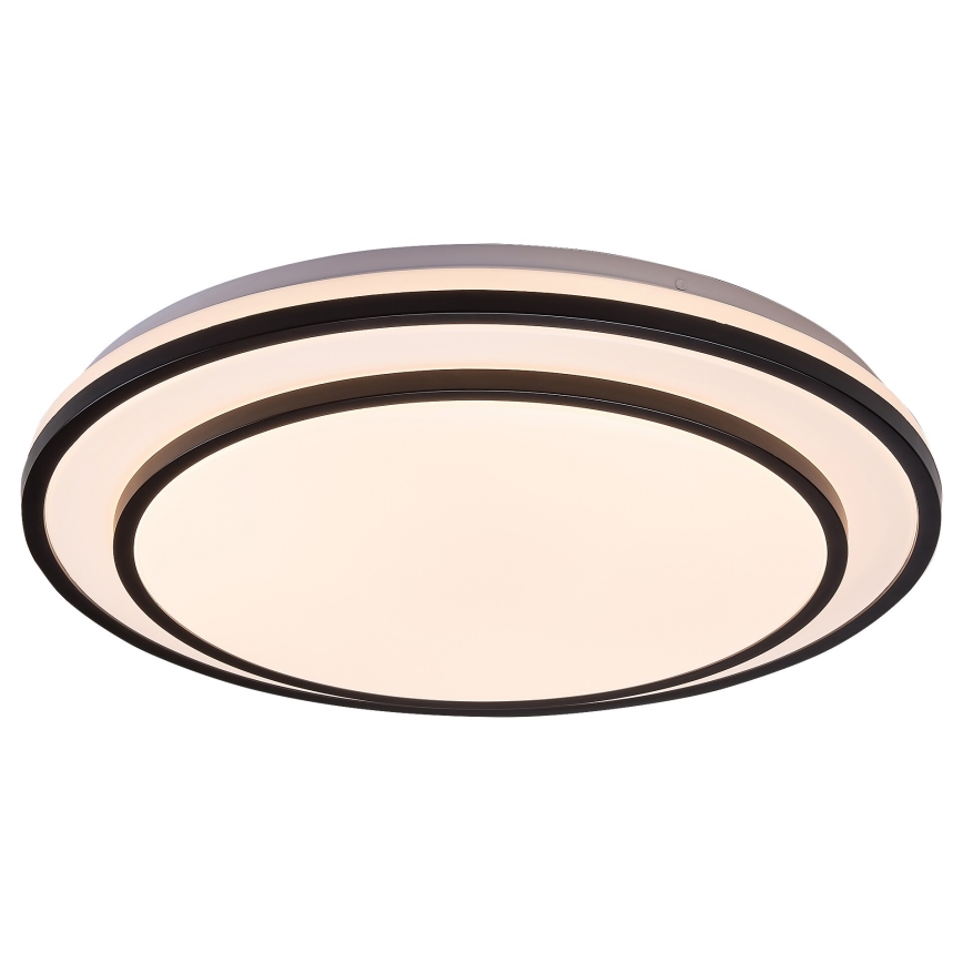 Rabalux - LED Dimmable ceiling light LED/40W/230V 3000-6500K black + remote control