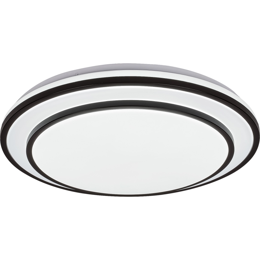 Rabalux - LED Dimmable ceiling light LED/40W/230V 3000-6500K black + remote control