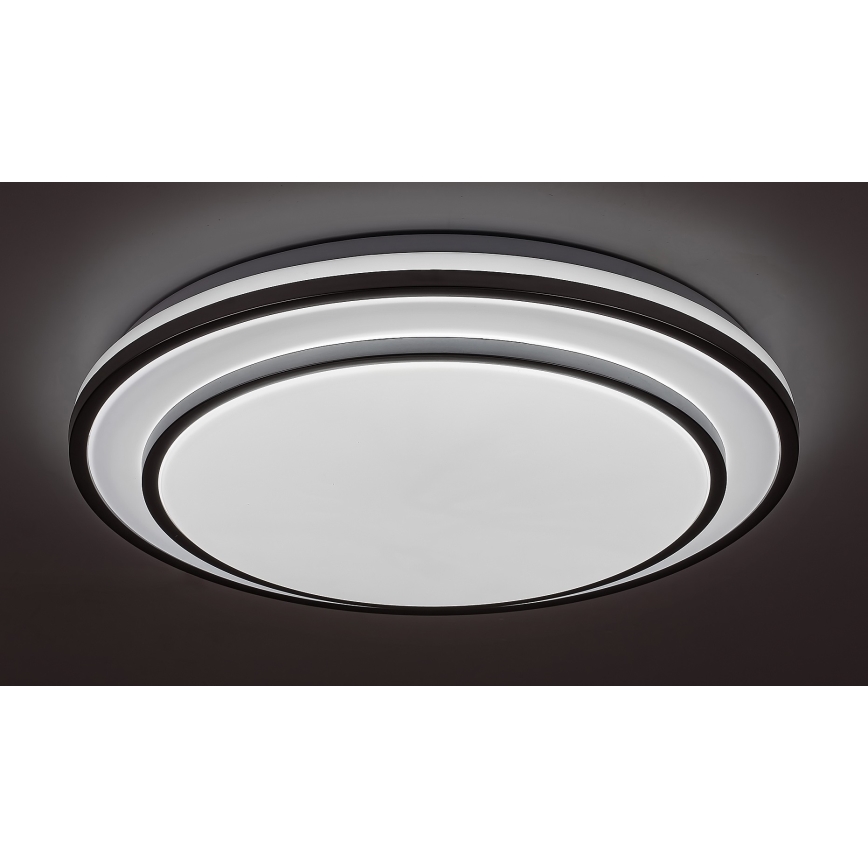Rabalux - LED Dimmable ceiling light LED/40W/230V 3000-6500K silver + remote control