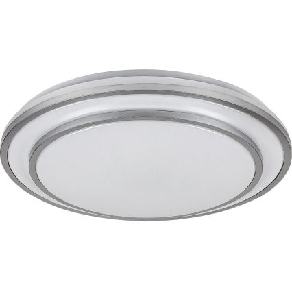 Rabalux - LED Dimmable ceiling light LED/40W/230V 3000-6500K silver + remote control
