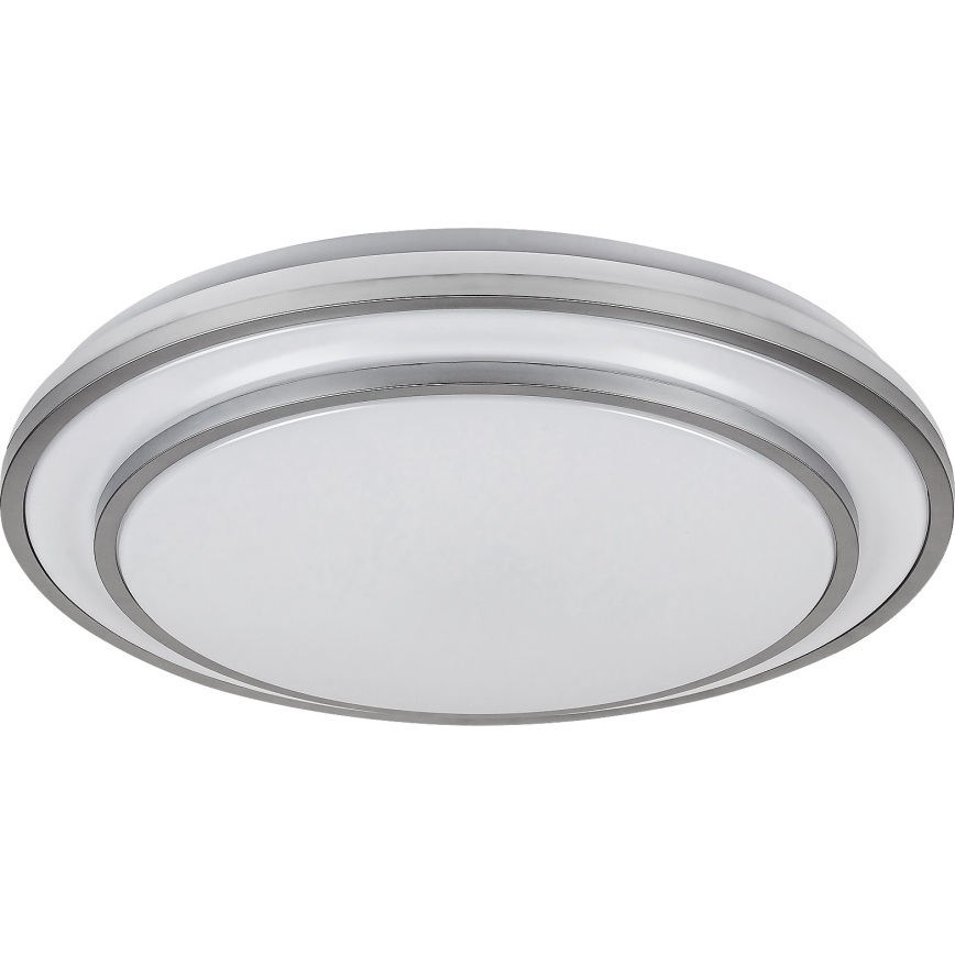 Rabalux - LED Dimmable ceiling light LED/40W/230V 3000-6500K silver + remote control