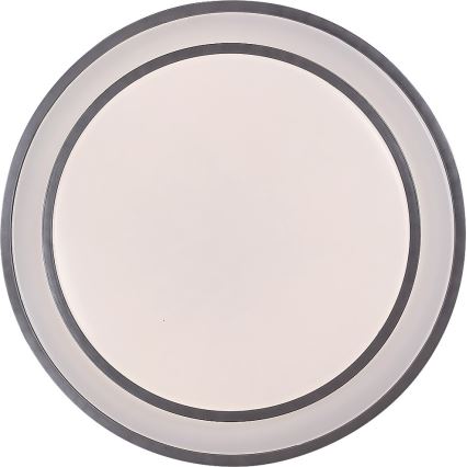 Rabalux - LED Dimmable ceiling light LED/40W/230V 3000-6500K silver + remote control