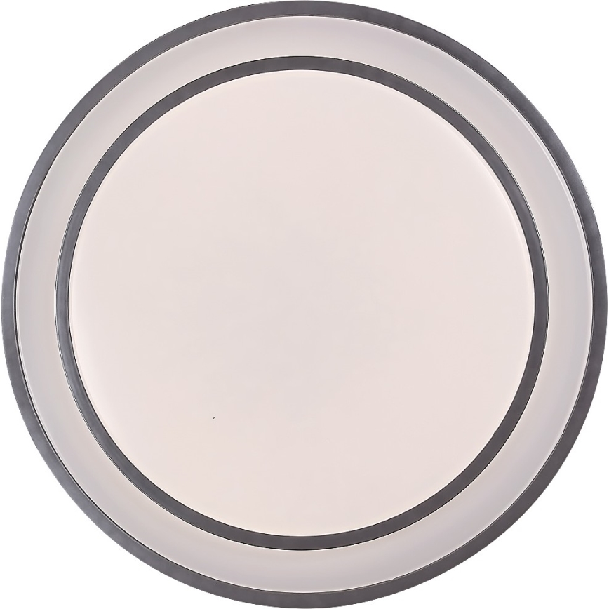 Rabalux - LED Dimmable ceiling light LED/40W/230V 3000-6500K silver + remote control