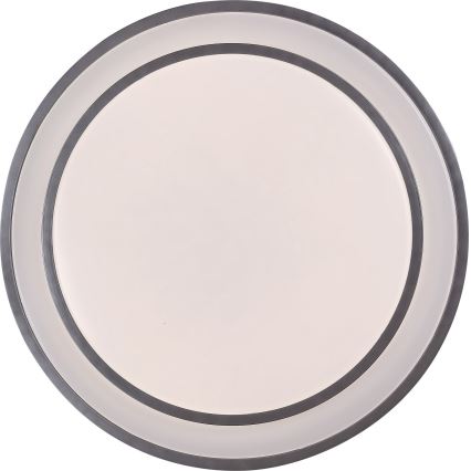 Rabalux - LED Dimmable ceiling light LED/40W/230V 3000-6500K silver + remote control
