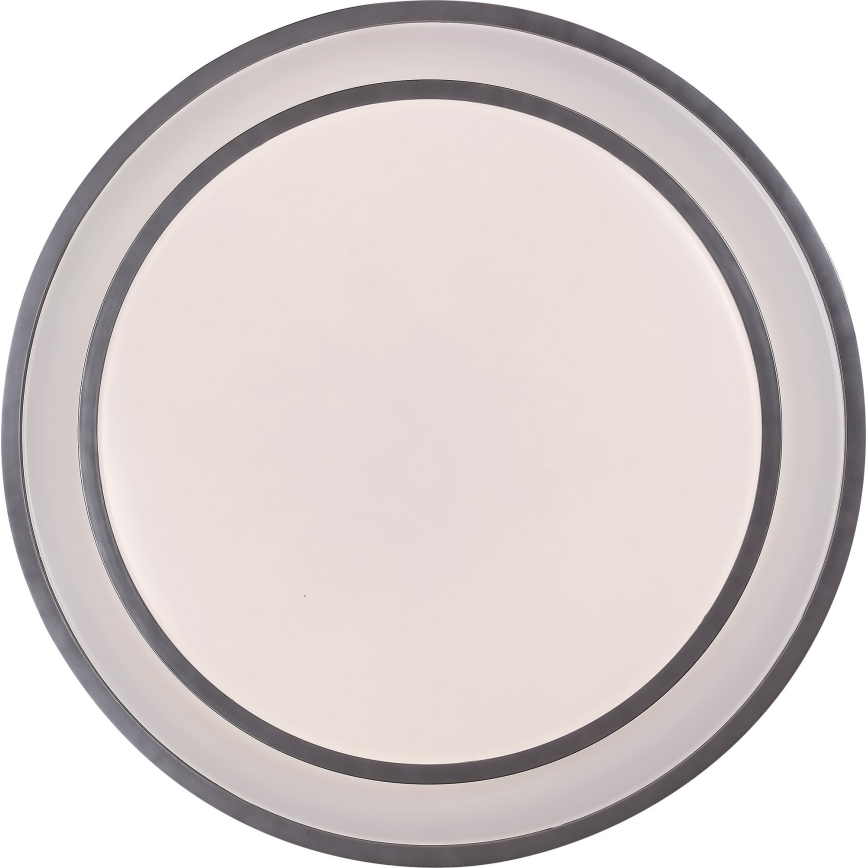 Rabalux - LED Dimmable ceiling light LED/40W/230V 3000-6500K silver + remote control