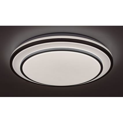 Rabalux - LED Dimmable ceiling light LED/40W/230V 3000-6500K silver + remote control
