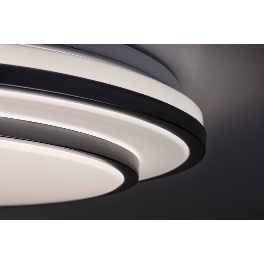 Rabalux - LED Dimmable ceiling light LED/40W/230V 3000-6500K silver + remote control