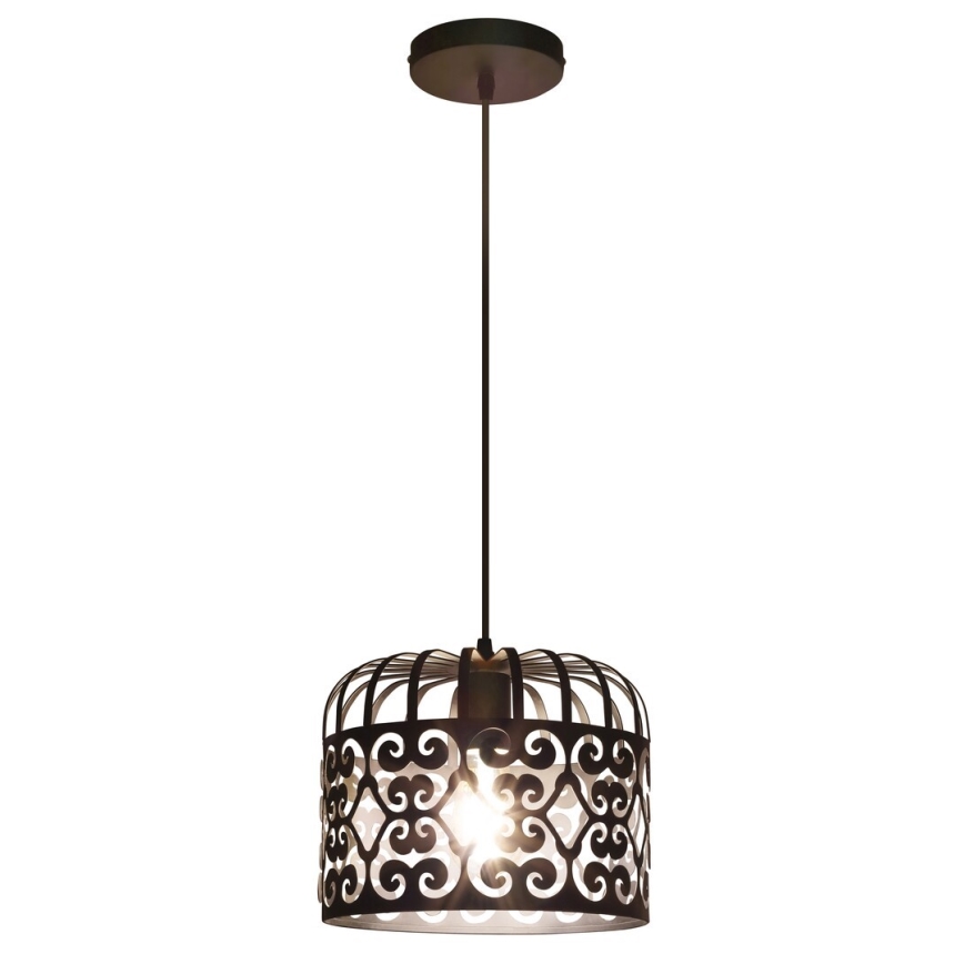 Rabalux - Chandelier 1xE27/60W/230V black
