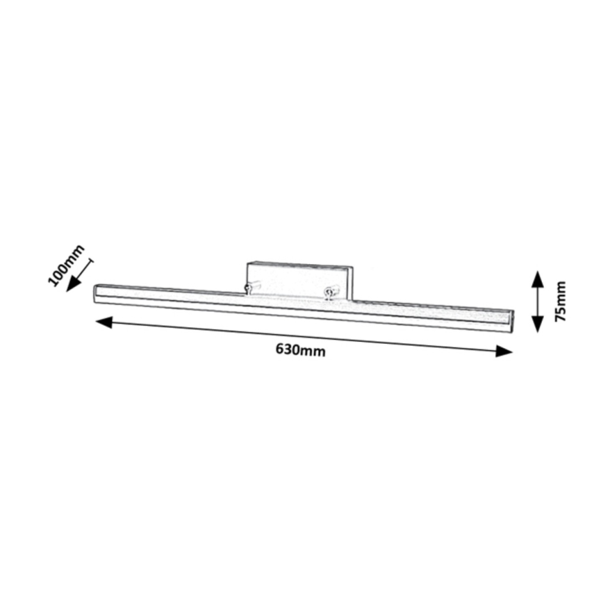 Rabalux - LED Bathroom mirror lighting LED/18W/230V 63 cm IP44