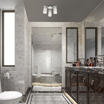 Rabalux - Bathroom ceiling light 3xE14/40W/230V IP44