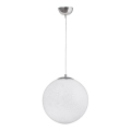 Rabalux 2206 - Chandelier BIANCA 1xE27/40W/230V white